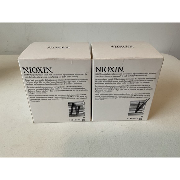 2X Nioxin 3D Expert Scalp Protect Serum Pre-Color Treatment 0.27floz each - Picture 4 of 4